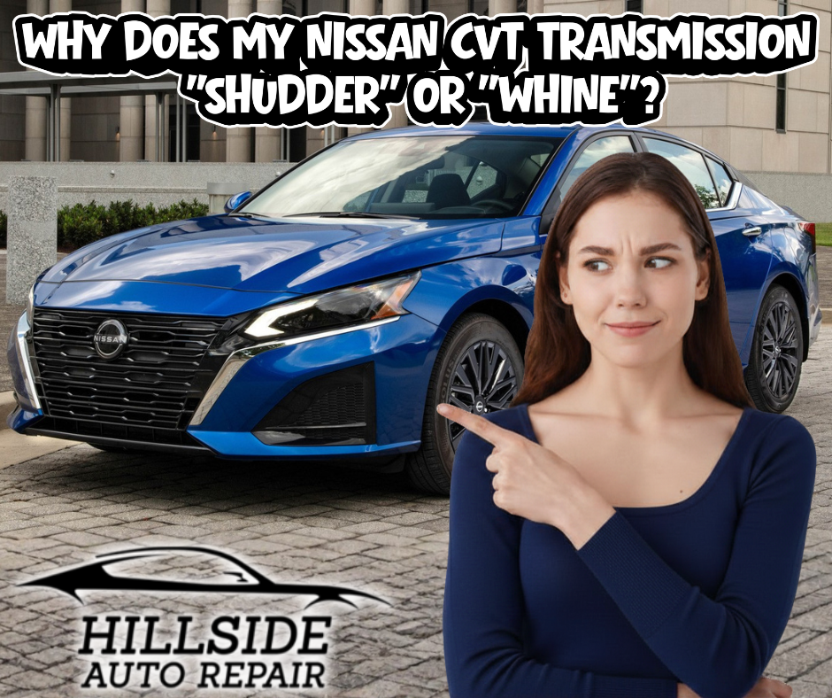 Why Does My Nissan CVT Transmission "Shudder" or "Whine”?