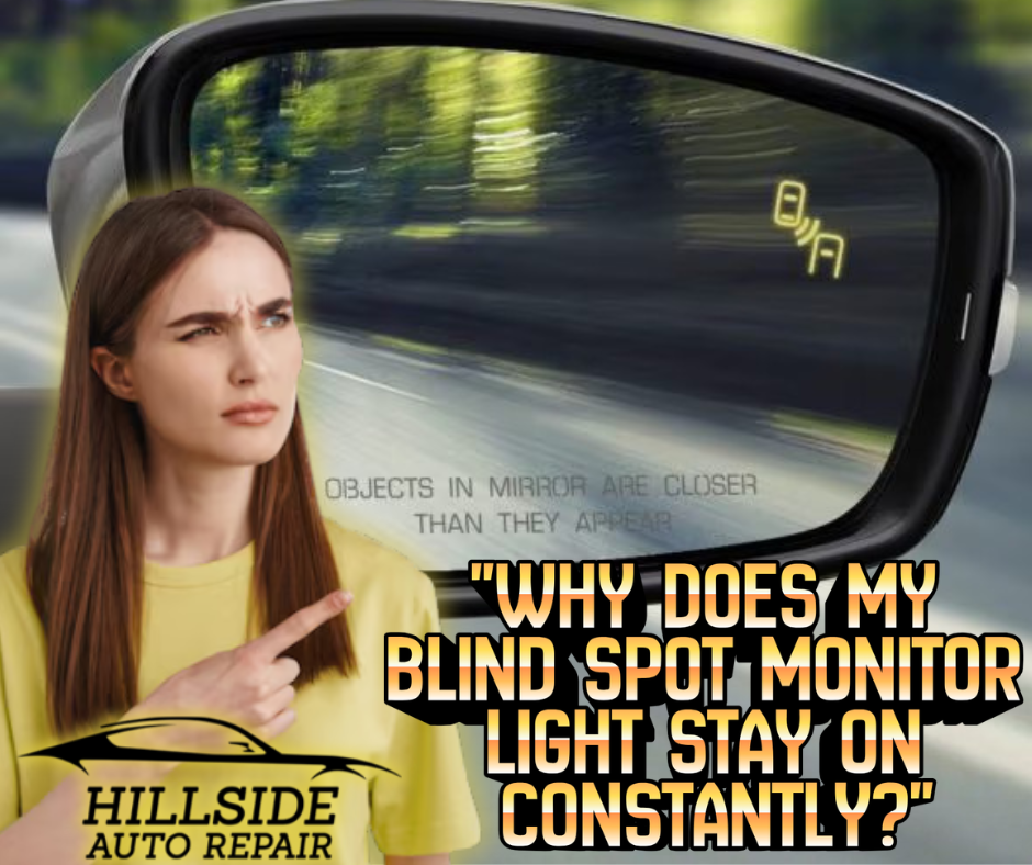 Why Is My Blind Spot Monitor Light Stuck On?