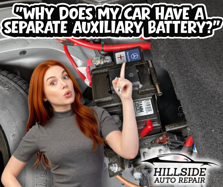 Why Does My Car Have a Separate Auxiliary Battery?
