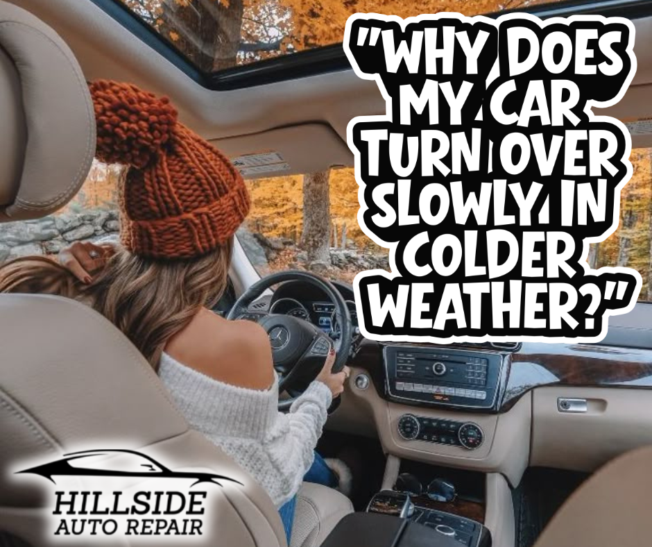 Why Does My Car Turn Over Slowly in Colder Weather?