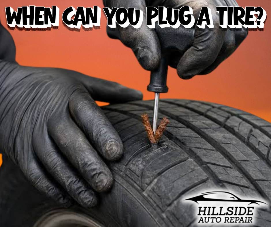 When You Can and Cannot Plug a Tire